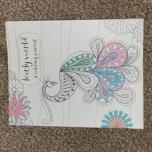 Lovely world a coloring journal